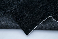 Handmade Area Rug – Persian Black Wool Cotton Vintage Hand Knotted Carpet 9'6"x14'0"