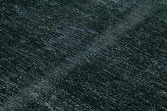 Handmade Area Rug – Persian Black Wool Cotton Classic 9'7''x13'4'' Vintage Carpet