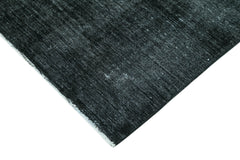 Persian Black Classic Cotton Wool Handmade Area Rug 9'3'' x 12'5''