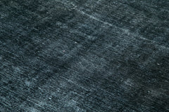 Persian Black Classic Cotton Wool Handmade Area Rug 9'3'' x 12'5''