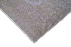 Persian Grey Classic Cotton Wool Handmade Area Rug 9'7'' x 12'3''