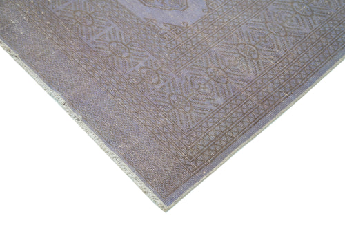 Persian Grey Classic Cotton Wool Handmade Area Rug 9'7'' x 12'3''