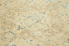 Persian Beige Classic Cotton Wool Handmade Area Rug 9'8'' x 13'9''