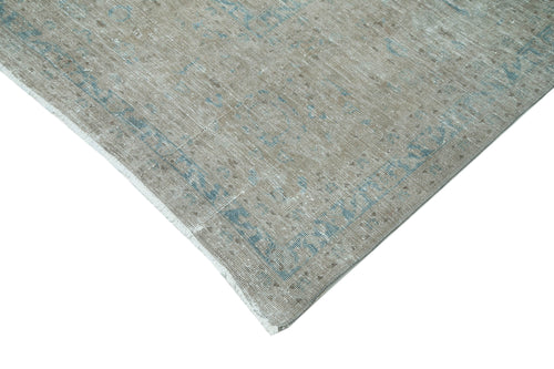Persian Grey Classic Cotton Wool Handmade Area Rug 9'8'' x 12'7''