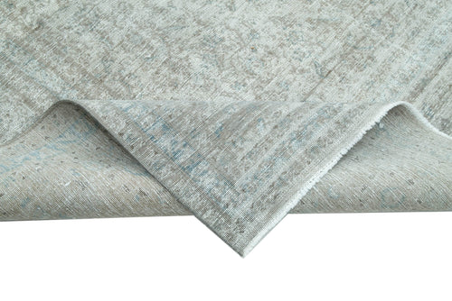 Persian Grey Classic Cotton Wool Handmade Area Rug 9'8'' x 12'7''