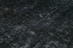 Persian Black Classic Cotton Wool Handmade Area Rug 9'6'' x 13'3''