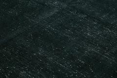 Persian Black Classic Cotton Wool Handmade Area Rug 9'5'' x 13'1''