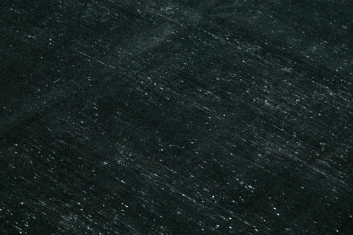 Persian Black Classic Cotton Wool Handmade Area Rug 9'5'' x 13'1''