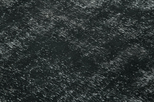 Persian Black Classic Cotton Wool Handmade Area Rug 9'11'' x 12'7''