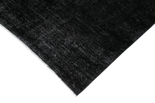 Persian Black Classic Cotton Wool Handmade Area Rug 9'6'' x 12'10''