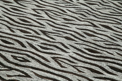 Handmade Area Rug – Blue Geometric Cotton Wool Vintage Handwoven Carpet 8'2"x10'8"