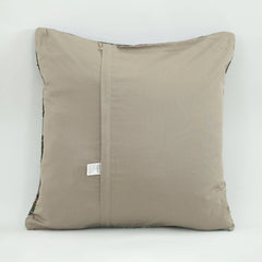 Emel Brown Ethnic Wool Decorative Pillow Case 1'8'' x 1'8''