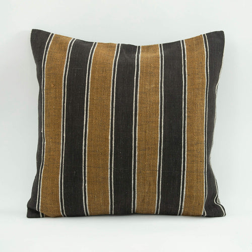 Emel Brown Ethnic Wool Decorative Pillow Case 1'8'' x 1'8''