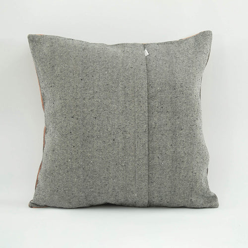 Emel Pink Ethnic Wool Decorative Pillow Case 1'8'' x 1'8''