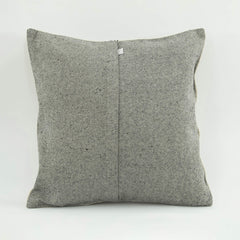 Wool Decorative Pillow - Emel Pink Ethnic Pillow Cover 18x18 Zipper Case