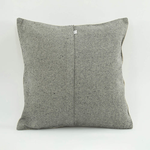 Wool Decorative Pillow - Emel Pink Ethnic Pillow Cover 18x18 Zipper Case