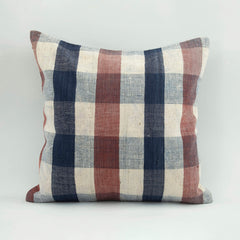 Emel Beige Ethnic Wool Decorative Pillow Case 1'8'' x 1'8''