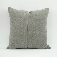 Emel Beige Ethnic Wool Decorative Pillow Case 1'8'' x 1'8''