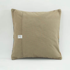 Emel Brown Ethnic Wool Decorative Pillow Case 1'8'' x 1'8''