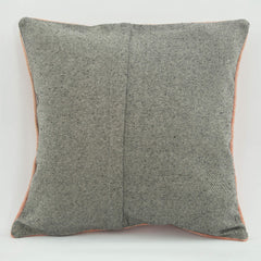 Emel Pink Ethnic Wool Decorative Pillow Case 1'8'' x 1'8''