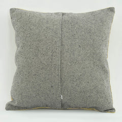 Emel Beige Ethnic Wool Decorative Pillow Case 1'8'' x 1'8''