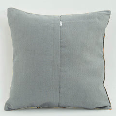 Wool Decorative Pillow Emel Beige Ethnic Cushion Cover With Zipper 18x18