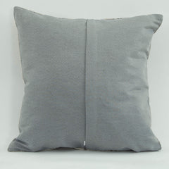 Wool Decorative Pillow - Beige Ethnic Zipper Pillow Cover 18x18 Handmade