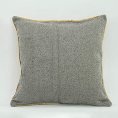 Wool Decorative Pillow - Yellow Ethnic Pillow Case 1x1.8 Ft With Zipper