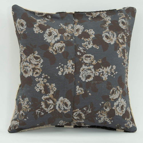 Emel Yellow Ethnic Wool Decorative Pillow Case 1'8'' x 1'8''