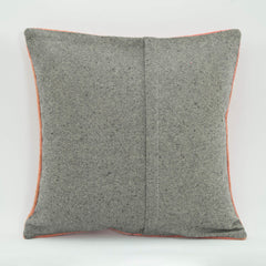 Wool Decorative Pillow – Emel Pink Ethnic Pillow Case 18x18 Zipper Cover