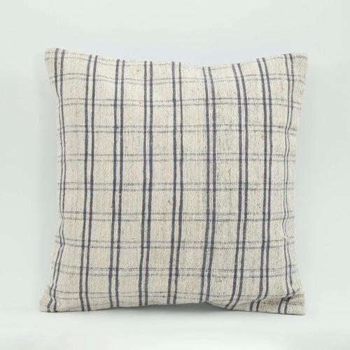 Wool Decorative Pillow Case – Beige Ethnic 1.8 x 1.8 Zipper Cover