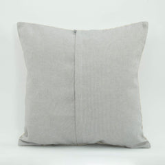 Emel Beige Ethnic Wool Decorative Pillow Case 1'8'' x 1'8''