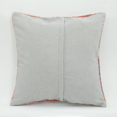 Emel Pink Vintage Wool Decorative Pillow Case 1'8'' x 1'8''