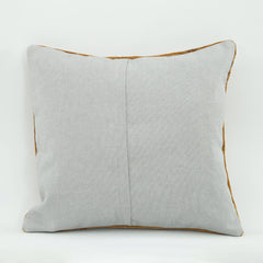 Emel Brown Ethnic Wool Decorative Pillow Case 1'8'' x 1'8''