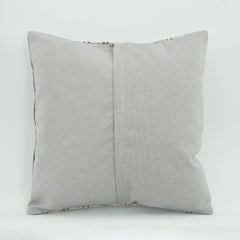 Wool Decorative Pillow Case – Beige Ethnic Handmade Zipper Cushion Cover