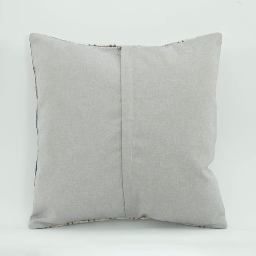 Wool Decorative Pillow Case – Beige Ethnic Handmade Zipper Cushion Cover