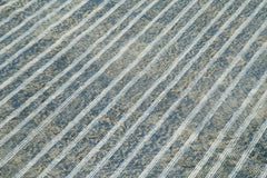 Geometric Carpet Grey Geometric Cotton Wool Handmade Area Rug 5'7'' x 9'1''