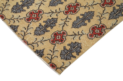 Handmade Area Rug – Checkered Kilim Turkish Wool Cotton Rug 4'10''x7'8'' Soft Durable