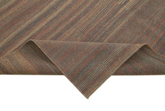 Zollanvari Brown Modern Wool Handmade Area Rug 7'3'' x 9'9''