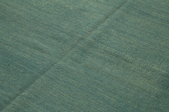 Zollanvari Turquoise Modern Wool Handmade Area Rug 7'3'' x 9'7''