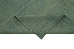 Zollanvari Turquoise Modern Wool Handmade Area Rug 7'3'' x 9'7''