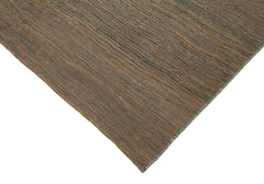 Zollanvari Brown Modern Wool Handmade Area Rug 6'4'' x 10'0''