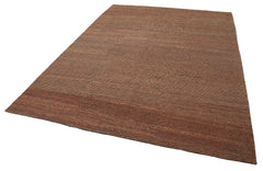 Zollanvari Brown Modern Wool Handmade Area Rug 7'2'' x 10'3''