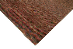 Zollanvari Brown Modern Wool Handmade Area Rug 7'2'' x 10'3''