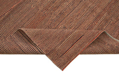 Zollanvari Brown Modern Wool Handmade Area Rug 7'2'' x 10'3''