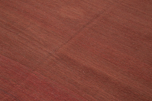 Zollanvari Red Modern Wool Handmade Area Rug 6'11'' x 8'6''