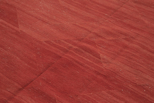 Zollanvari Red Modern Wool Handmade Area Rug 6'2'' x 8'0''