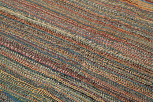 Zollanvari Brown Modern Wool Handmade Area Rug 6'8'' x 8'11''