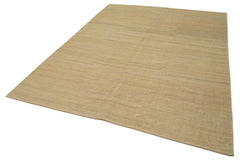 Zollanvari Beige Modern Wool Handmade Area Rug 7'0'' x 9'3''