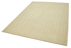 Zollanvari Beige Modern Wool Handmade Area Rug 8'2'' x 10'0''